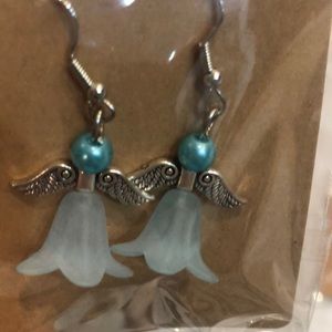 Angel earrings